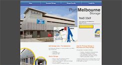 Desktop Screenshot of portmelbournestorage.com.au
